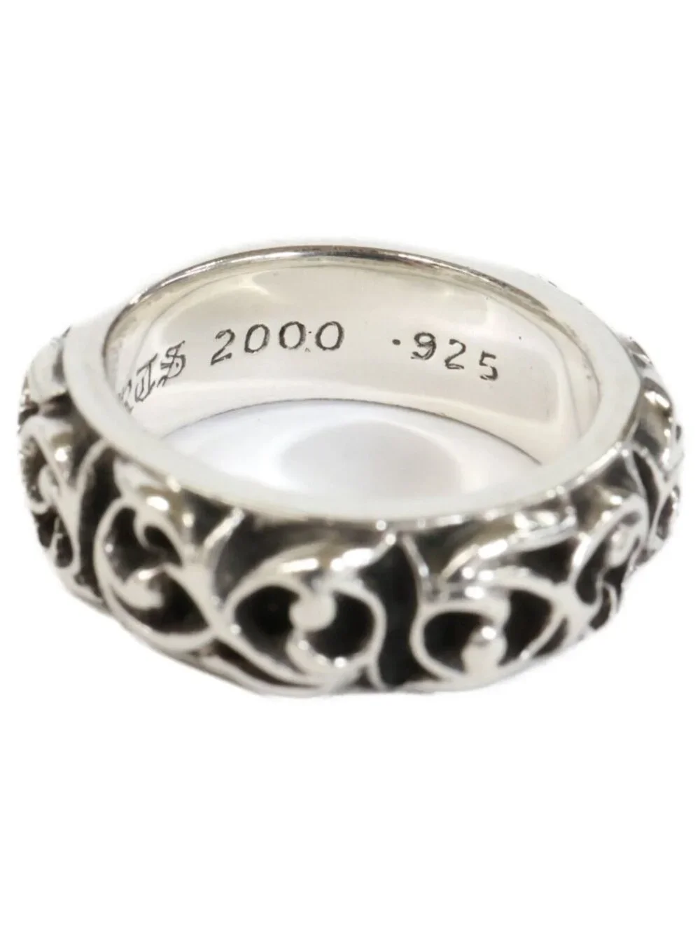 Chrome Hearts 925 Eternity Vine Band No 16 Ring